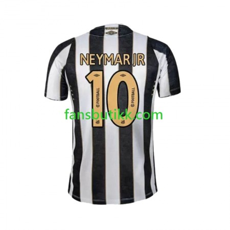 Fotballdrakt Santos FC Neymar JR 10 Bortetrøye 2024-2025 Kortermet